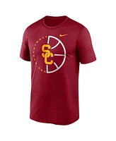 Nike Men's Cardinal Usc Trojans Legend Basketball Icon Performance T-Shirt