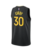 Jordan Men's and Women's Stephen Curry Black Golden State Warriors 2024/25 Swingman Jersey - Statement Edition