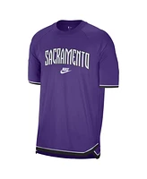 Nike Men's Purple Sacramento Kings 2024/25 Classic Edition Pregame Shooting T-Shirt