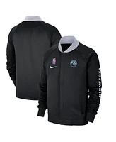 Nike Men's Black Minnesota Timberwolves 2024/25 City Edition Authentic Showtime Performance Full-Zip Jacket