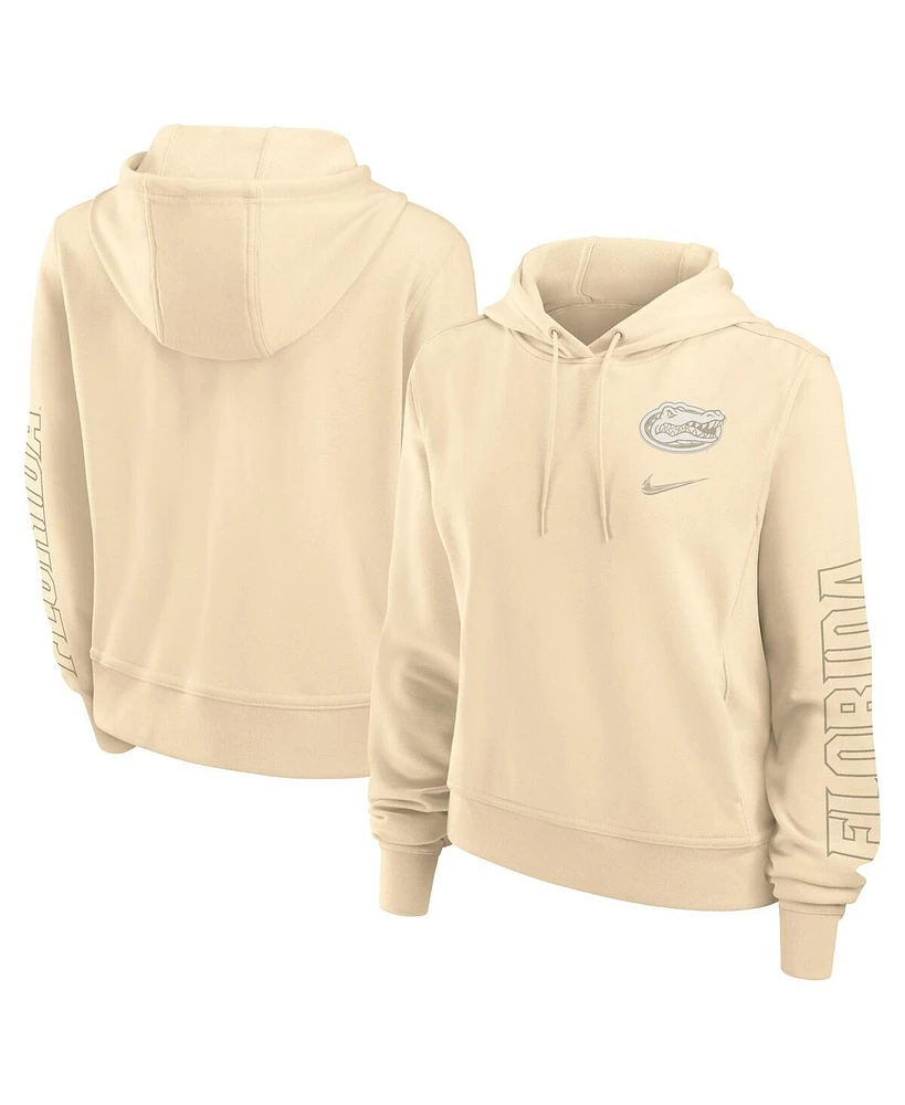 Nike Women's Tan Florida Gators One Performance Pullover Hoodie