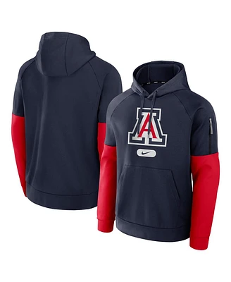 Nike Men's Navy Arizona Wildcats Fitness Performance Pullover Hoodie