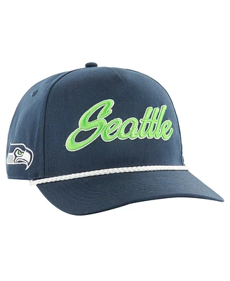 '47 Brand Men's College Navy Seattle Seahawks Overhand Hitch Adjustable Hat