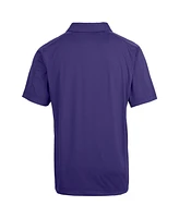 Cutter & Buck Men's Purple Minnesota Vikings Prospect Textured Stretch Polo