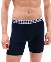 Tommy Hilfiger Men's 3-Pk. Cotton Classics Boxer Briefs - Breezy Blue/bank Blue/desert Sky