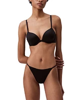 Calvin Klein Women's Perfectly Fit Push-Up Plunge Bra QF7315