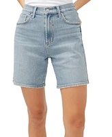 Silver Jeans Co. Women's High Rise Long Shorts