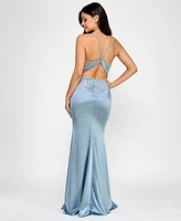 Say Yes Juniors' Rhinestone-Embellished Mermaid Dress, Created for Macy's