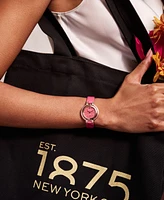 Bulova 150th Anniversary Women's Rubaiyat Leather Strap Watch 31mm