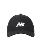 New Balance Adult Unisex Light Yellow 6 Panel Stretchable Performance Running Mesh Adjustable Hat