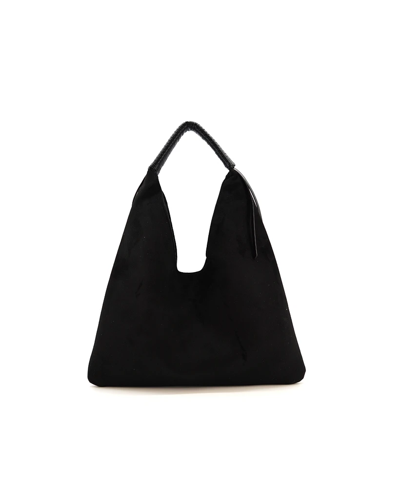 Like Dreams Margo Suede Large Tote Bag