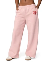 Edikted Womens Someone Loves You Sweatpants