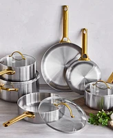 GreenPan Reserve Stainless Steel 10-Piece Cookware Set