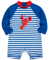 Little Me Baby Boys Lobster One-Piece Rash Guard Swimsuit