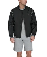 Champion Men's Varsity Stripe Bomber Jacket