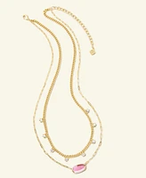 Macy's Flower Show Framed Elisa Multi Strand Necklace, Exclusively at Macy's