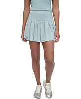 Dkny Sport Women's Court Pique-Knit Pleated Tennis Skort