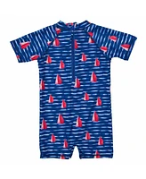 Sailboat Rock Ss Sunsuit