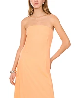 1.state Women's Strapless Maxi Dress