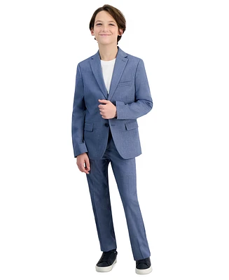 Kenneth Cole Reaction Big Boys Slim-Fit Stretch 2 Piece Suit