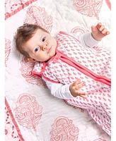 Tog 0.6 (Lightweight) - Pink City Wearable Baby Sleep Sack