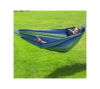 Double Brazilian Cotton Hammock for Outside - 450-Pound Capacity Outdoor Sea Grass