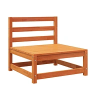 Patio Sofa -Seater Wax Brown Solid Wood Pine
