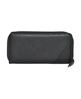 Slim Zipper Round Wallet