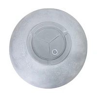 Percival 20.75" Shallow Outdoor Planter Bowl for Flowers and Succulents - Polyresin Double-Walled Design Sand Set of 2