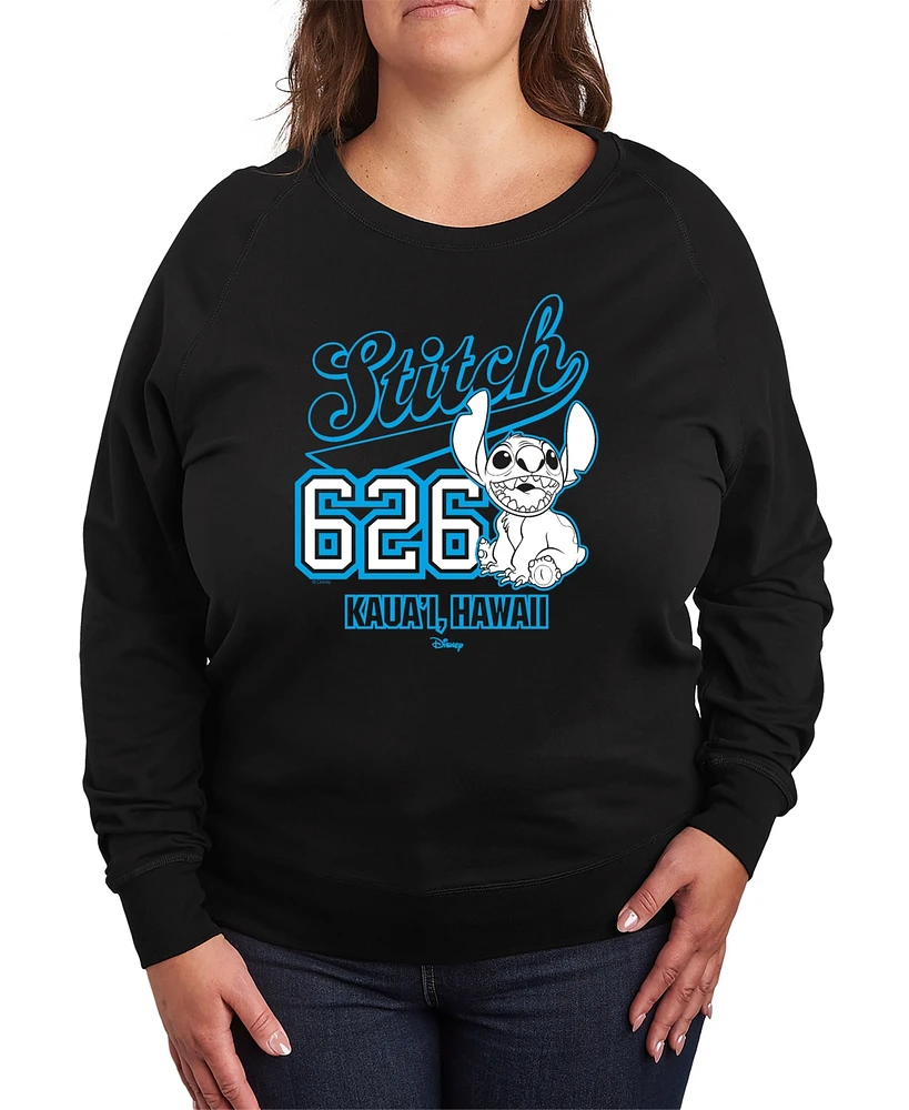 Hybrid Apparel Plus Lilo and Stitch 626 Pullover T-Shirts