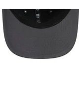 New Era Men's Graphite Jacksonville Jaguars Main 9SEVENTY Stretch-Snap Hat