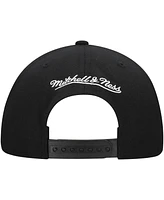 Mitchell & Ness Men's Black Seattle Kraken Team Snapback Hat