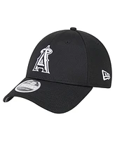 New Era Men's Black Los Angeles Angels Pivot 9FORTY Adjustable Hat