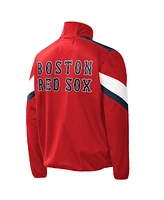 G-iii Sports by Carl Banks Men's Red Boston Sox Earned Run Full-Zip Jacket