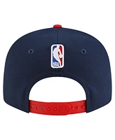 New Era Men's Navy/Red Washington Wizards Jersey Hook Statement Edition 9FIFTY Snapback Hat