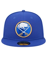 New Era Men's Royal Buffalo Sabres Core 59FIFTY Fitted Hat