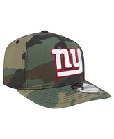 New Era Men's Camo New York Giants Woodsy 9FIFTY Snapback Hat