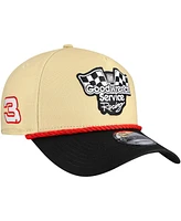 New Era Men's Tan/Black Richard Childress Racing 9FORTY Adjustable Hat