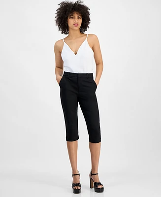 Guess Women's Sade Capri Twill Pants