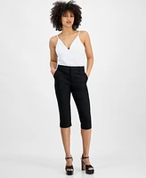 Guess Women's Sade Capri Twill Pants