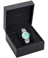 Versace Women's Swiss Greek Stainless Steel Bracelet Watch 35mm