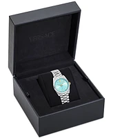 Versace Women's Swiss Millenyium Stainless Steel Bracelet Watch 32mm