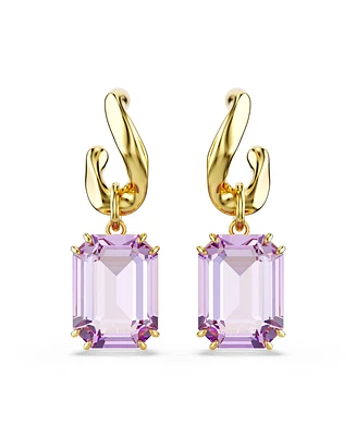 Swarovski Gold-Tone Plated Millenia Drop Earrings