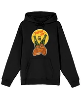 7UP Big & Tall Fresh Up On The Job Long Sleeve Black Adult Hooded Sweatshirt-4XL