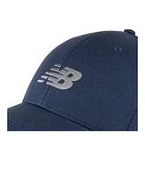 New Balance Navy Blue Flying Logo 6-Panel Structured Baseball Hat