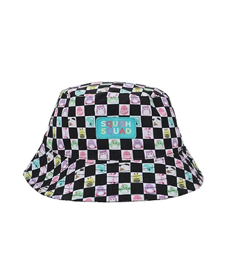 Squishmallows Character Squares Youth Checkered Bucket Hat