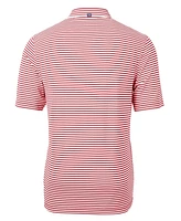 Cutter & Buck Virtue Eco Pique Stripe Recycled Mens Polo