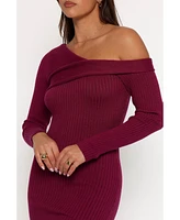 Cammie Long Sleeve Midi Dress