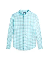 Polo Ralph Lauren Big Boys Plaid Poplin Shirt