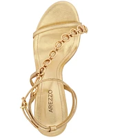 Arezzo Women's Mackenzie High Stiletto Buckle Sandals